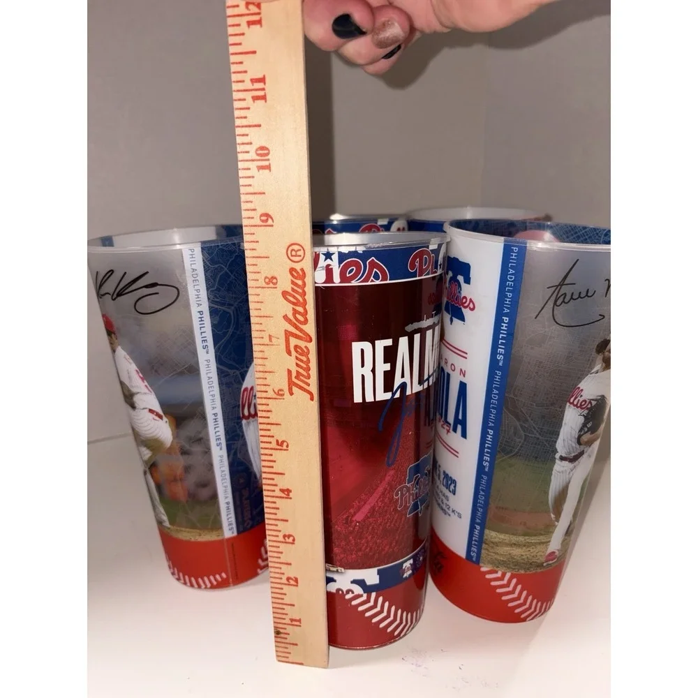 Realmuto, Nola, Kerkering, Rojas, Stott 44oz Cups‎ 2022-23 PHILADELPHIA PHILLIES